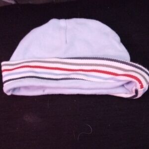 Cozy Kids Hat with Striped Band